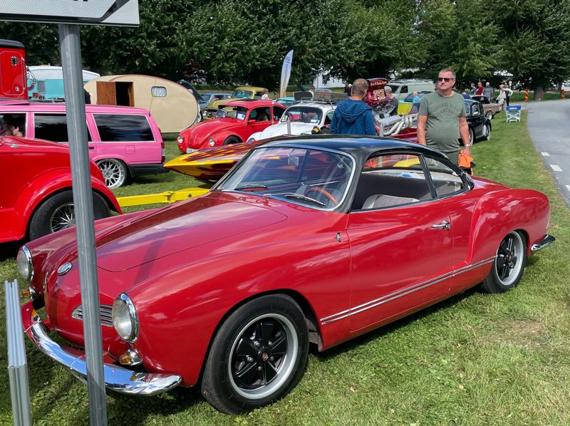 Volkswagen Karmann Ghia (1970) spotted in Öregrund, Sweden