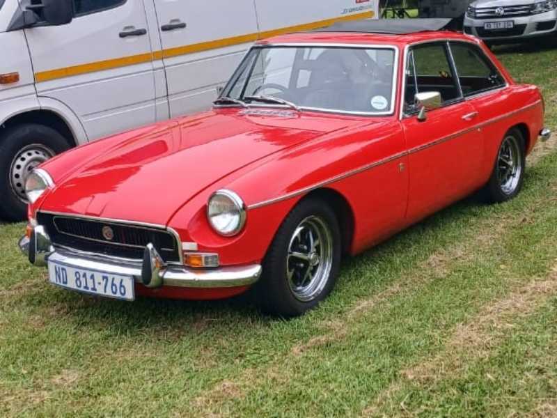 MG B spotted in Durban