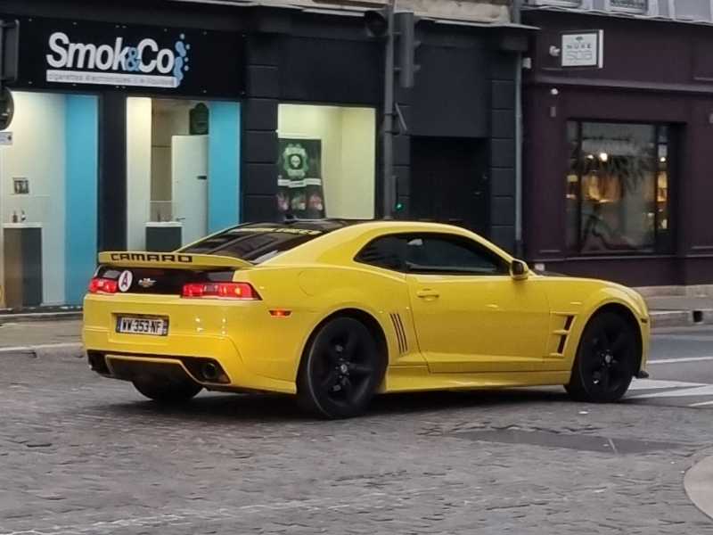Chevrolet Camaro spotted in Troyes