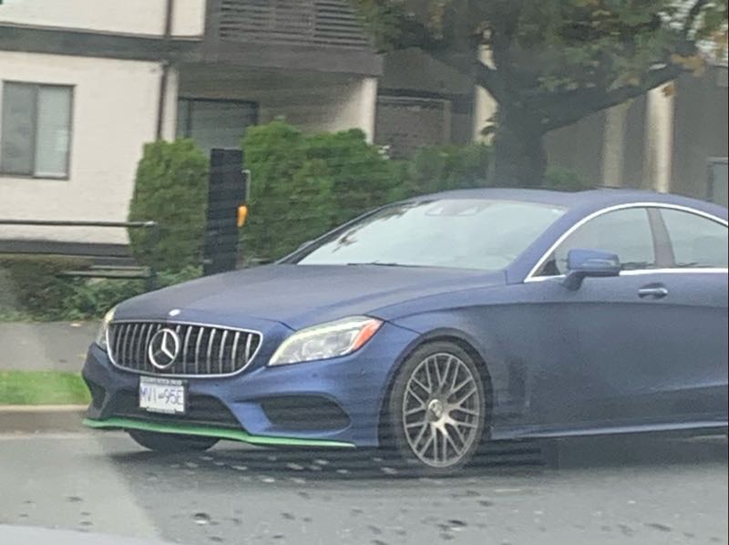 Mercedes-Benz CLS (2015) spotted in Coquitlam, Canada