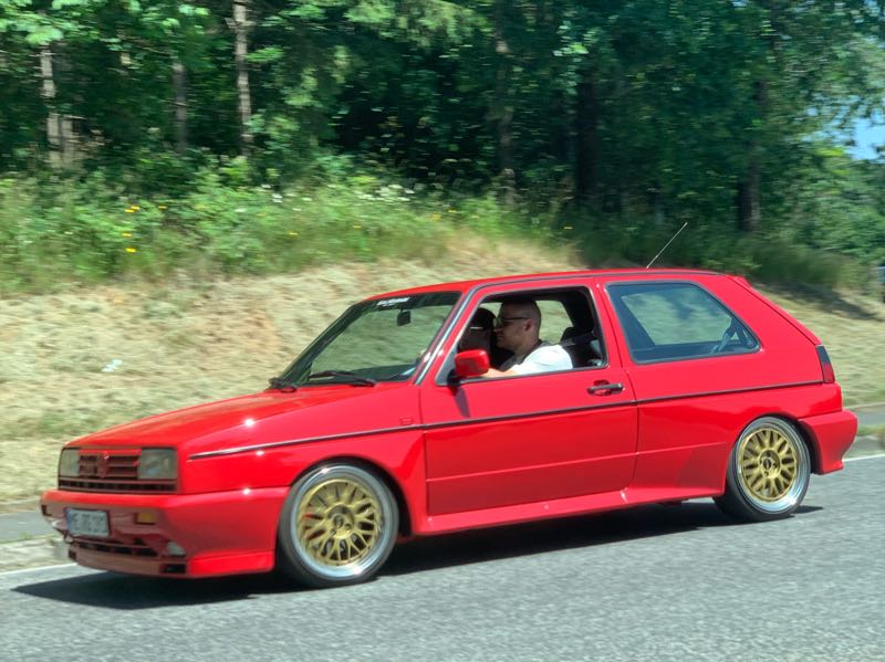 Volkswagen Golf II spotted in Meuspath