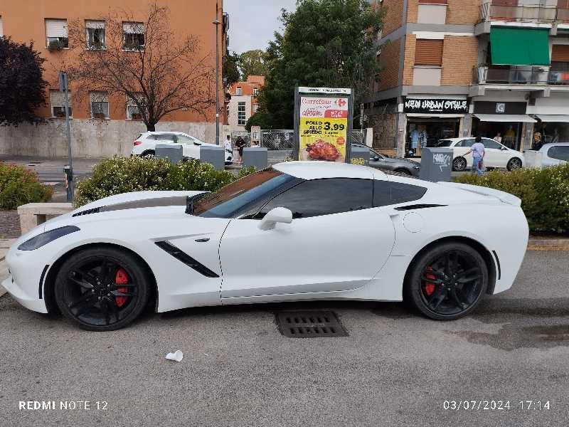 Chevrolet Corvette spotted in Latina