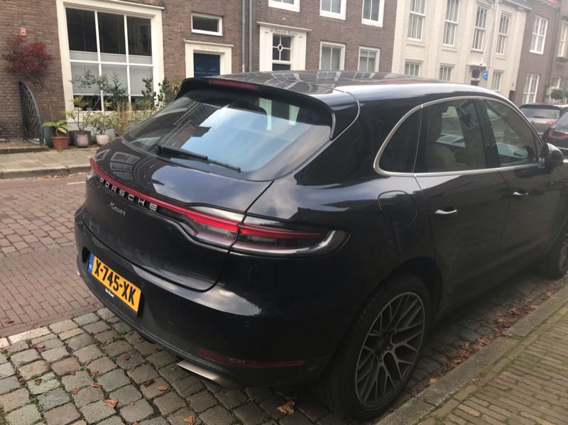 Porsche Macan spotted in Middelburg