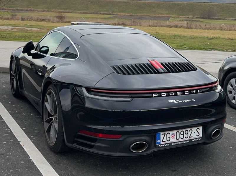 Porsche 911 Carrera S (2020) spotted in Zagreb, Croatia