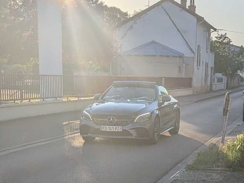 Mercedes-Benz C-Class Cabriolet (2017) spotted in Saint-Leu, France