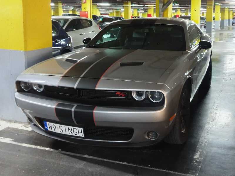 Dodge Challenger RT spotted in Barcelona