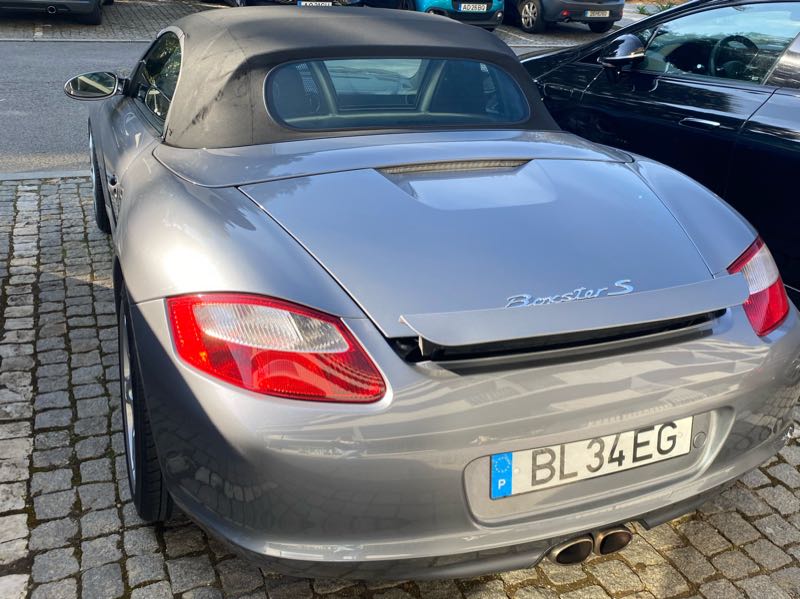 Porsche Boxster S spotted in Porto