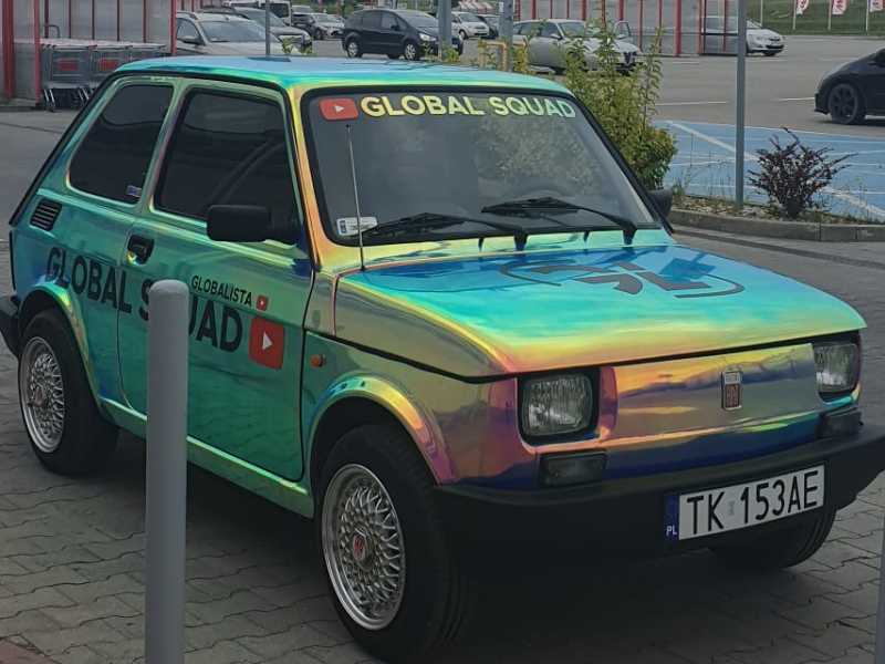 Fiat 126p spotted in Kielce