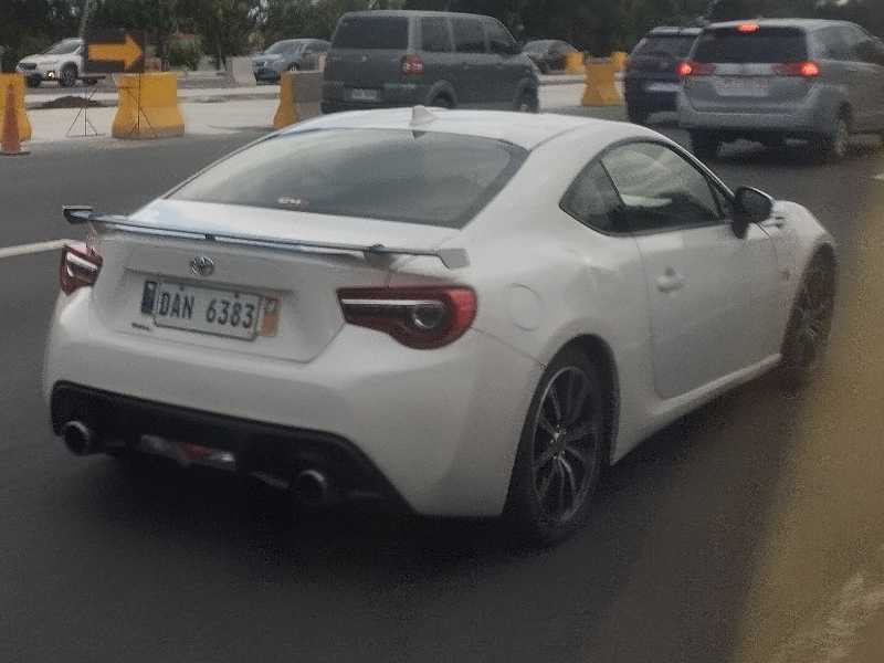 Toyota 86 spotted in Tampayan