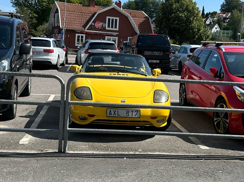 Fiat Barchetta spotted in Gothenburg