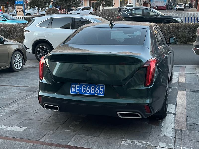 Cadillac CT6 spotted in Manzhouli