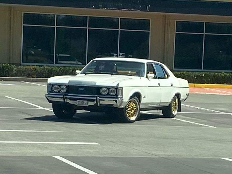 Ford Falcon spotted in Maitland