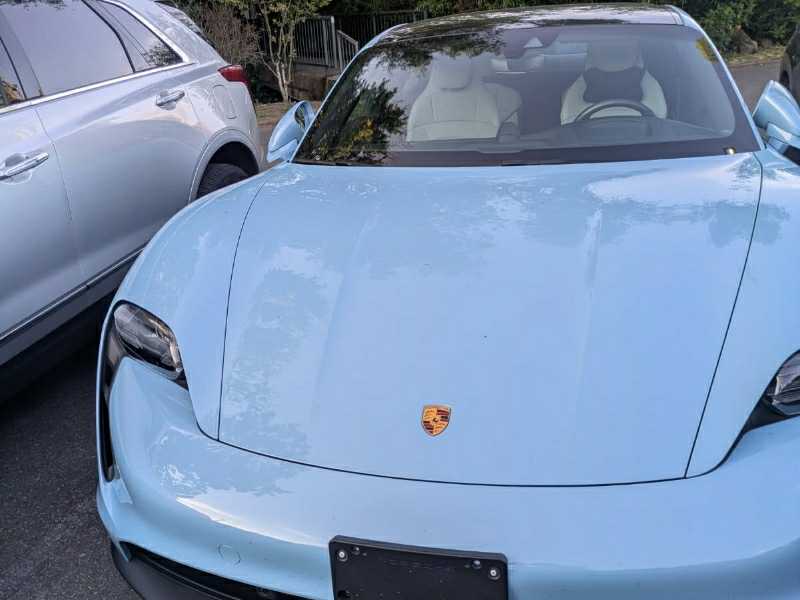 Porsche Taycan (2020) spotted in Seattle, United States