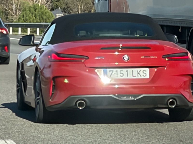 BMW Z4 (2021) spotted in Girona, Spain