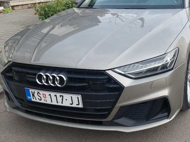 Audi A7 spotted in Pirot