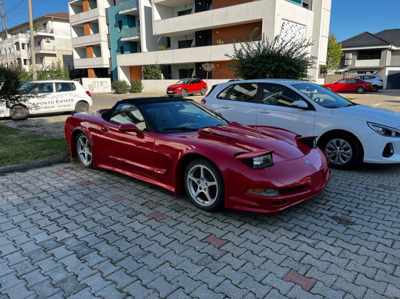 Chevrolet Corvette spotted in Timişoara