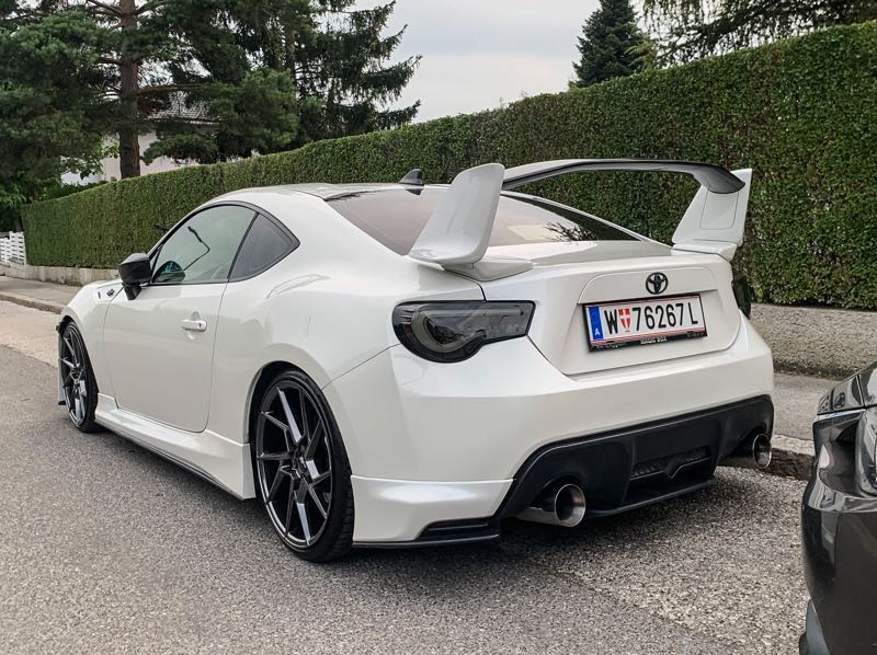 Toyota GT86 spotted in Vienna