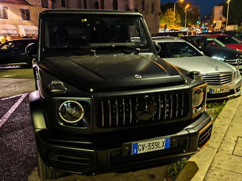 Mercedes-Benz G-Class (G-Wagon) spotted in Split