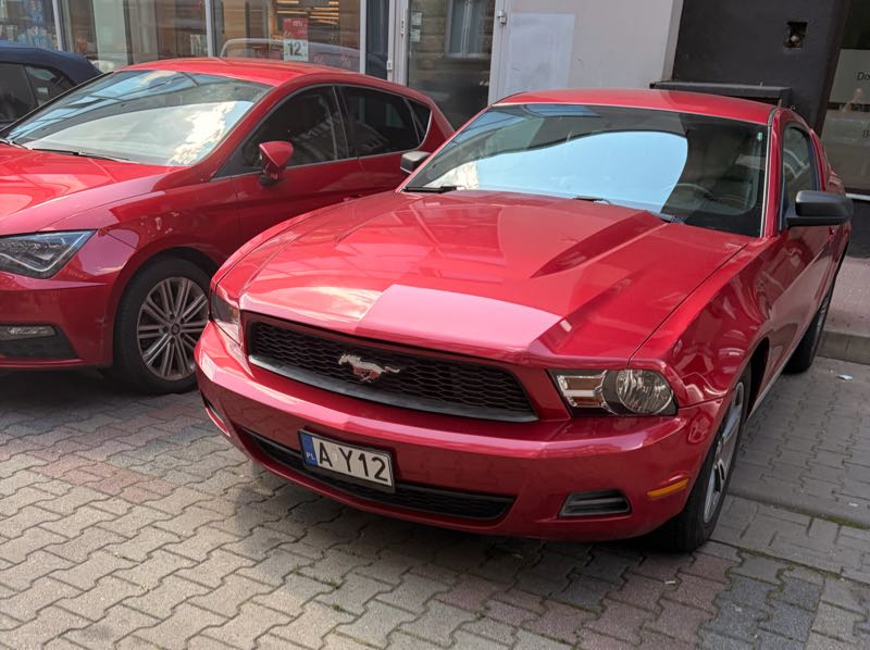 Ford Mustang (2010) spotted in Sosnowiec, Poland