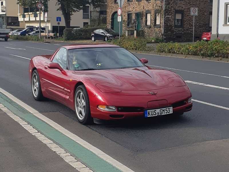 Chevrolet Corvette (2000) spotted in Mühlhausen, Germany
