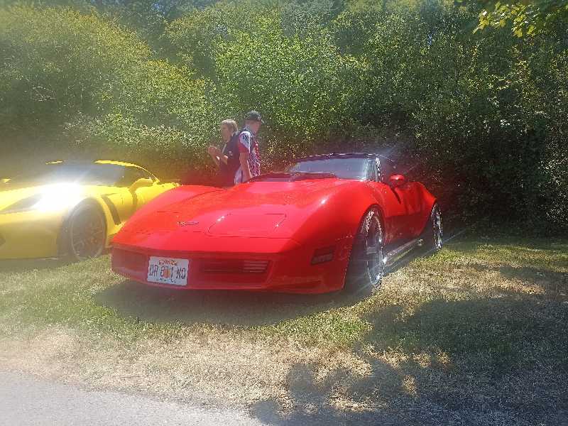 Chevrolet Corvette (1980) spotted in Rennes, France