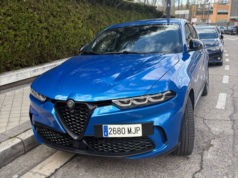 Alfa Romeo Stelvio spotted in Albacete