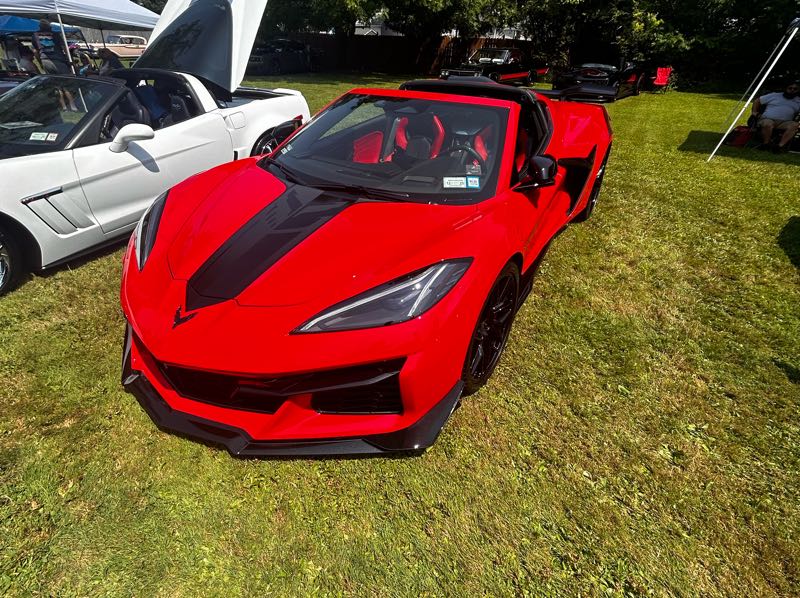 Chevrolet Corvette spotted in Alden
