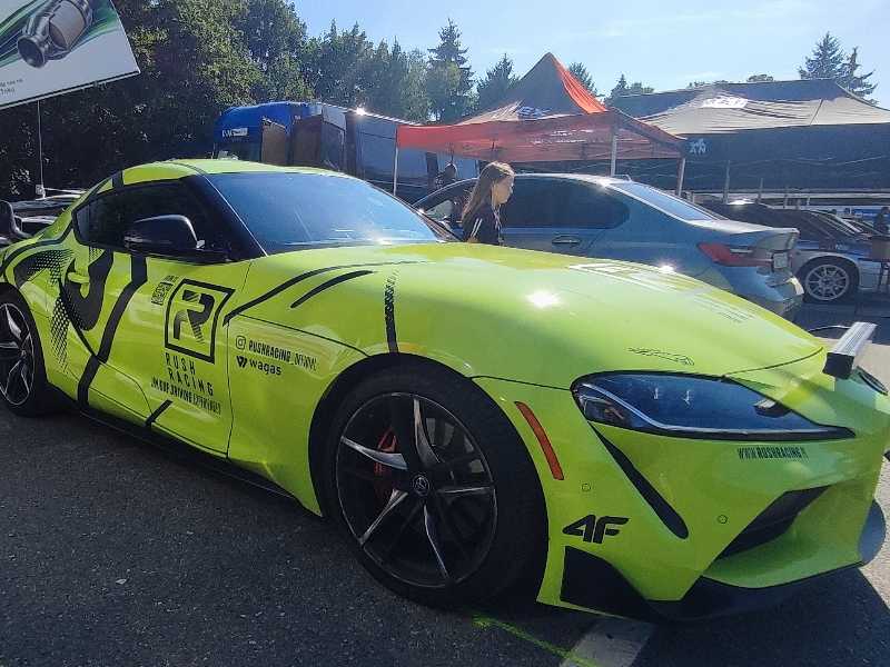 Toyota Supra spotted in Kłodzko