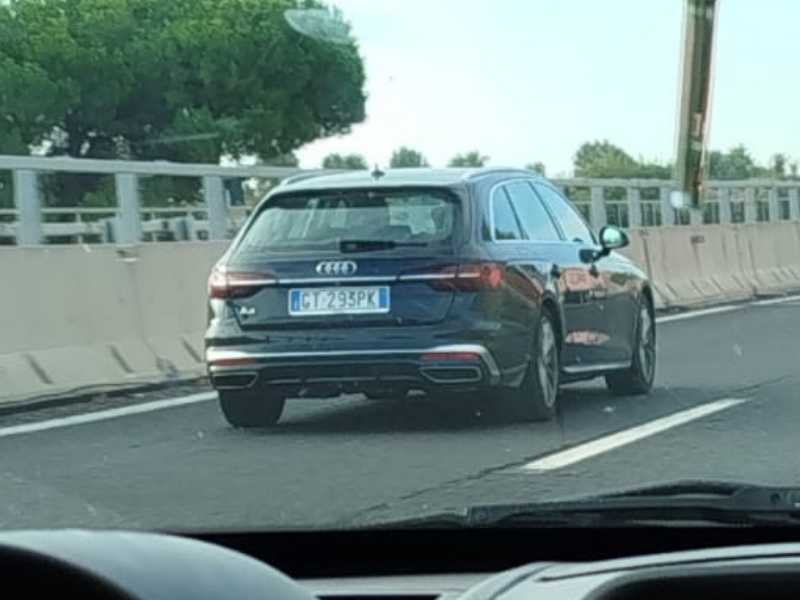 Audi A6 Avant spotted in Ancona