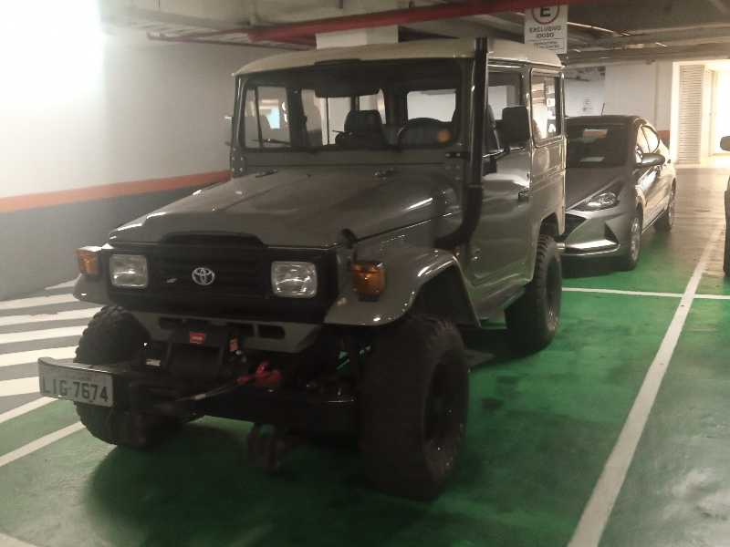 Toyota Land Cruiser spotted in Rio de Janeiro