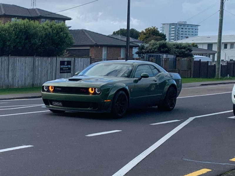 Dodge Challenger SRT Hellcat (2021) spotted in Auckland, New Zealand