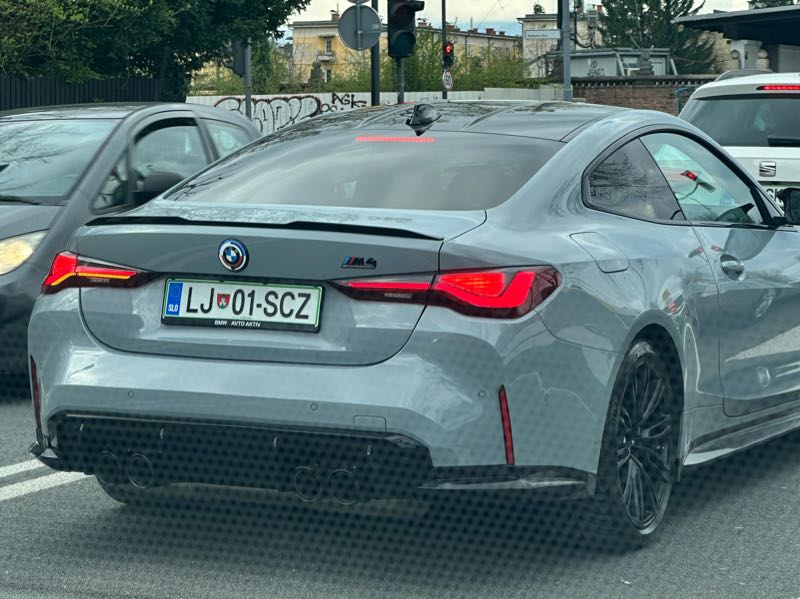 BMW M4 (2021) spotted in Ljubljana, Slovenia