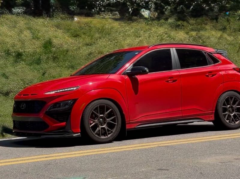 Hyundai Kona N spotted in Hickory