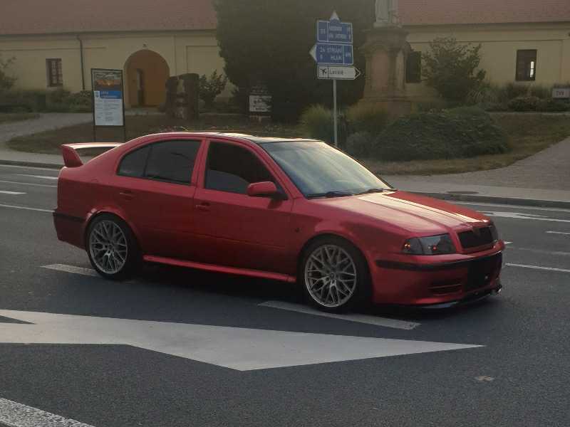 Škoda Octavia spotted in Zlín