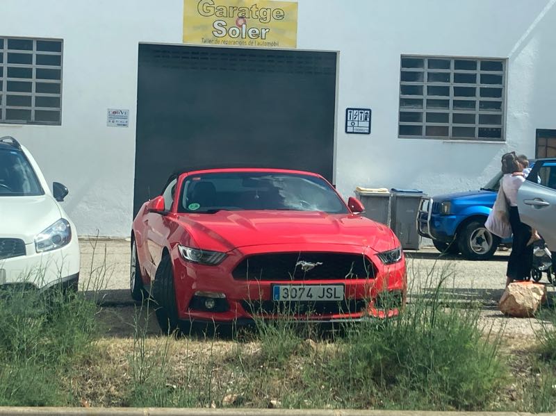 Ford Mustang (2015) spotted in Girona, Spain