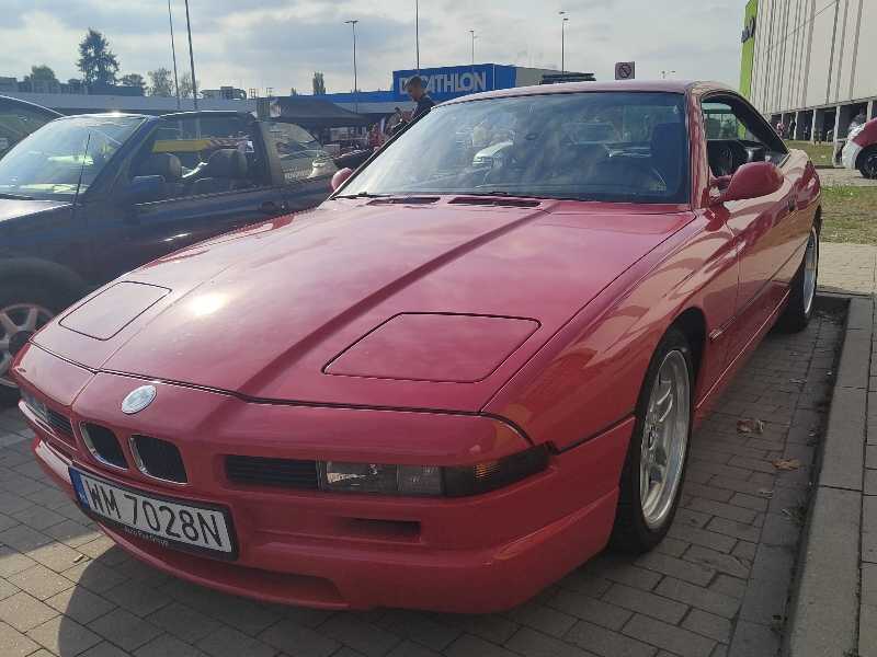 BMW 850i spotted in Jaworzno