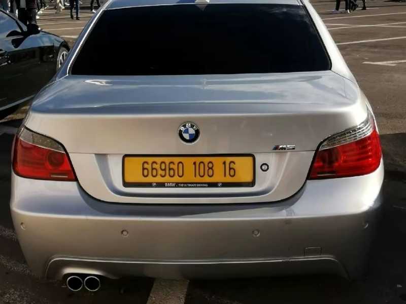BMW M5 spotted in Béjaïa