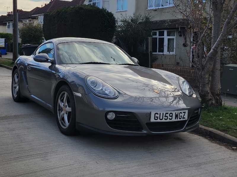 Porsche Cayman spotted in Woking