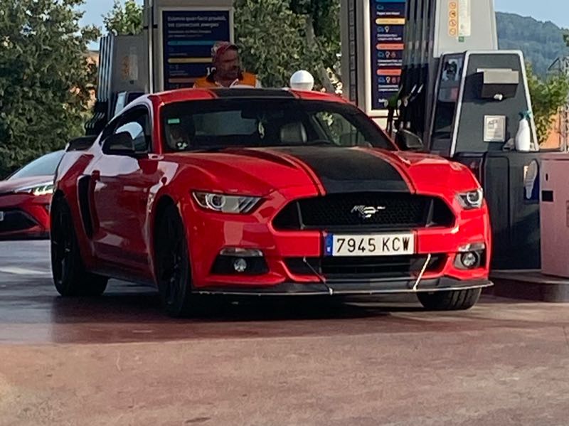 Ford Mustang spotted in Terrassa
