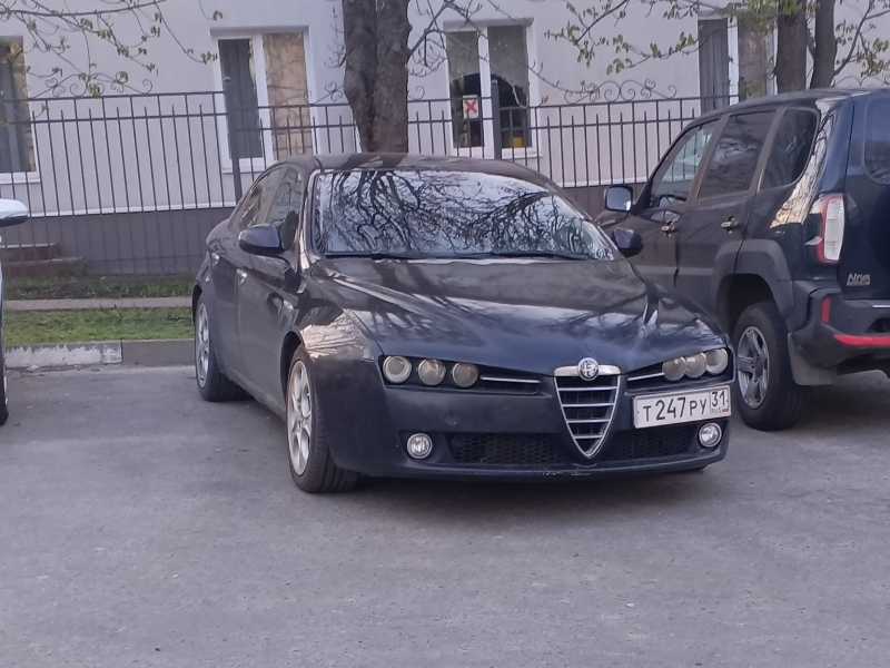 Alfa Romeo 159 spotted in Gubkin