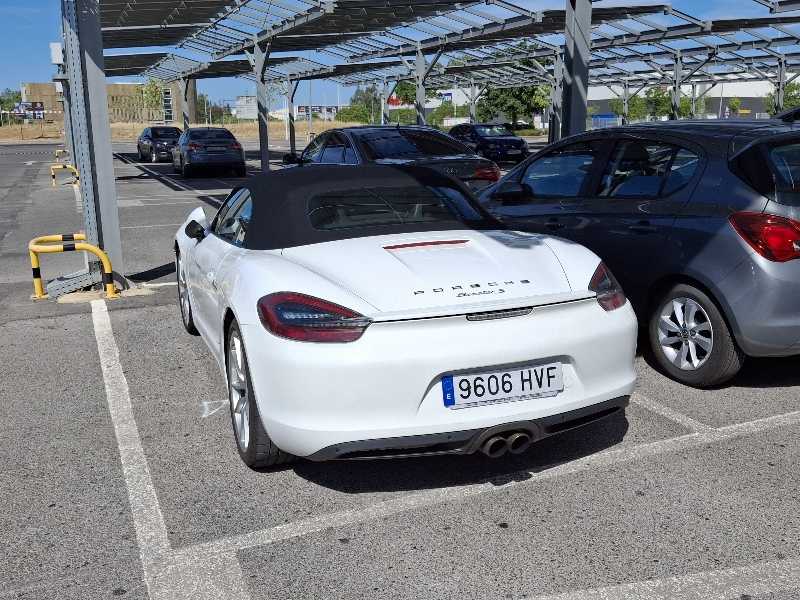 Porsche Boxster spotted in Córdoba