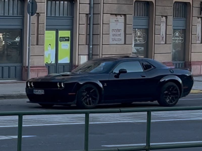 Dodge Challenger (2020) spotted in Budapest, Hungary