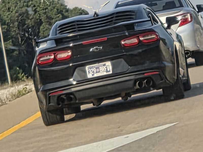 Chevrolet Camaro spotted in Jackson