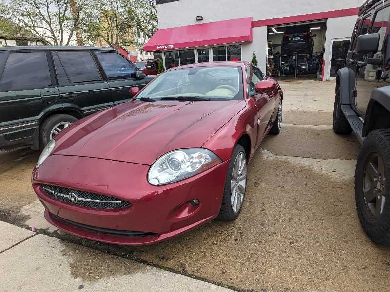 Jaguar XK (2007) spotted in Evanston, United States
