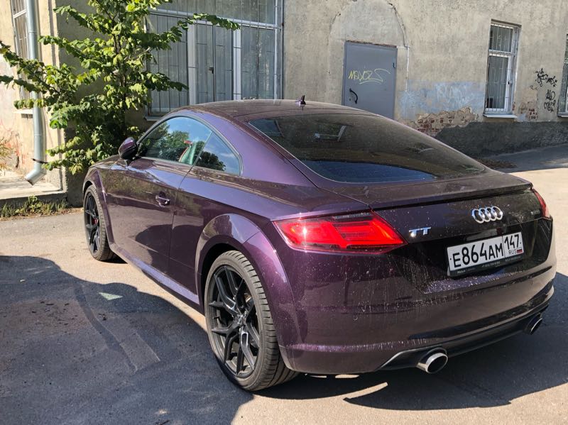 Audi TT spotted in Vyborg