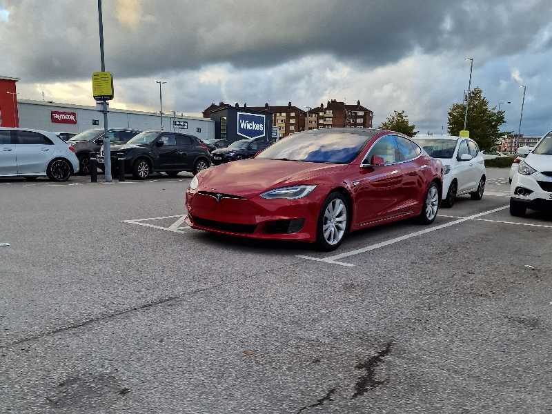 Tesla Model S spotted in Bolton