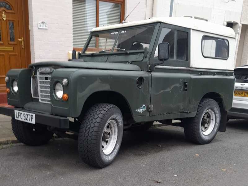 Land Rover Series III spotted in Stoke-on-Trent
