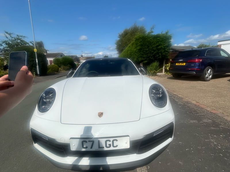 Porsche 911 spotted in Burton upon Trent