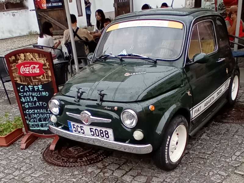 Fiat 500 Abarth spotted in České Budějovice