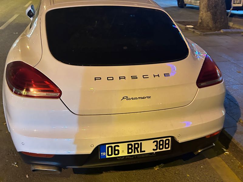 Porsche Panamera spotted in Ankara